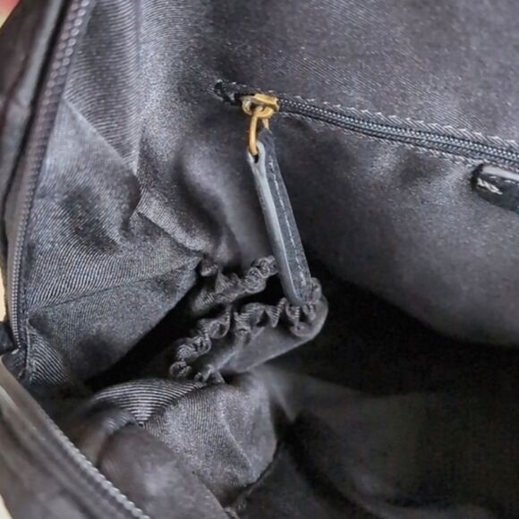The Sak Olvera? Black Quilted Neoprene Backpack NWOT
